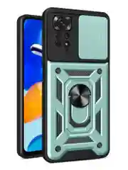 Зеленый чехол противоударный для Xiaomi Redmi Note 11 Pro/Note 11E Pro/Note 11 Pro+ 5G Snap 695
