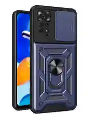 Темно-синий чехол противоударный для Xiaomi Redmi Note 11 Pro/Note 11E Pro/Note 11 Pro+ 5G Snap 695