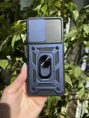 Темно-синий чехол противоударный для Xiaomi Redmi Note 11 Pro/Note 11E Pro/Note 11 Pro+ 5G Snap 695