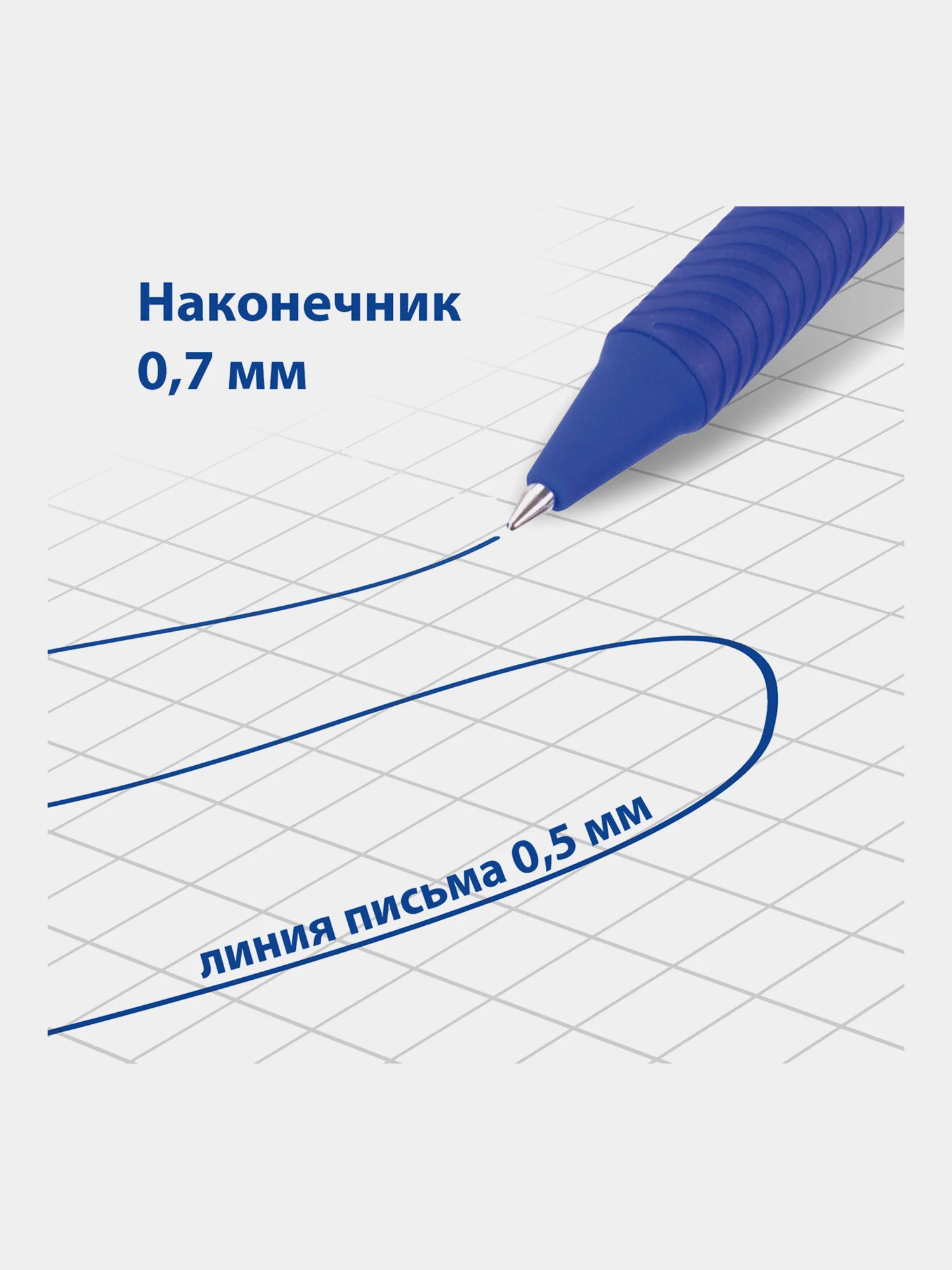 Ручка стираемая гелевая BRAUBERG SOFT&SILK, синяя, КОМПЛЕКТ 12штук, 0,7мм, 880226