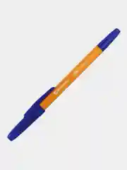 Набор синих ручек шариковых Brauberg "Orange Line", 50 шт, узел 1 мм, линия письма 0,5 мм