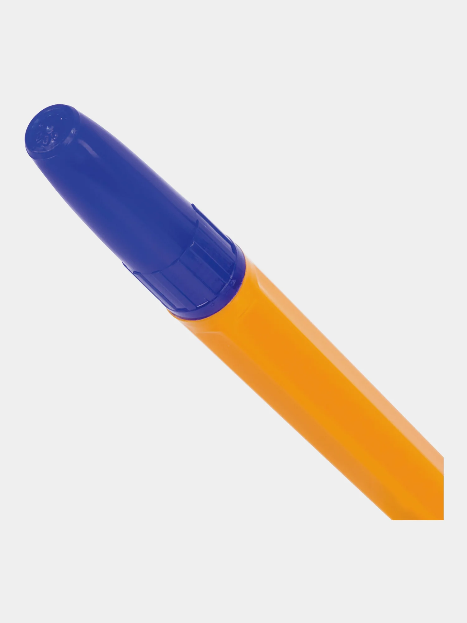 Набор синих ручек шариковых Brauberg "Orange Line", 50 шт, узел 1 мм, линия письма 0,5 мм