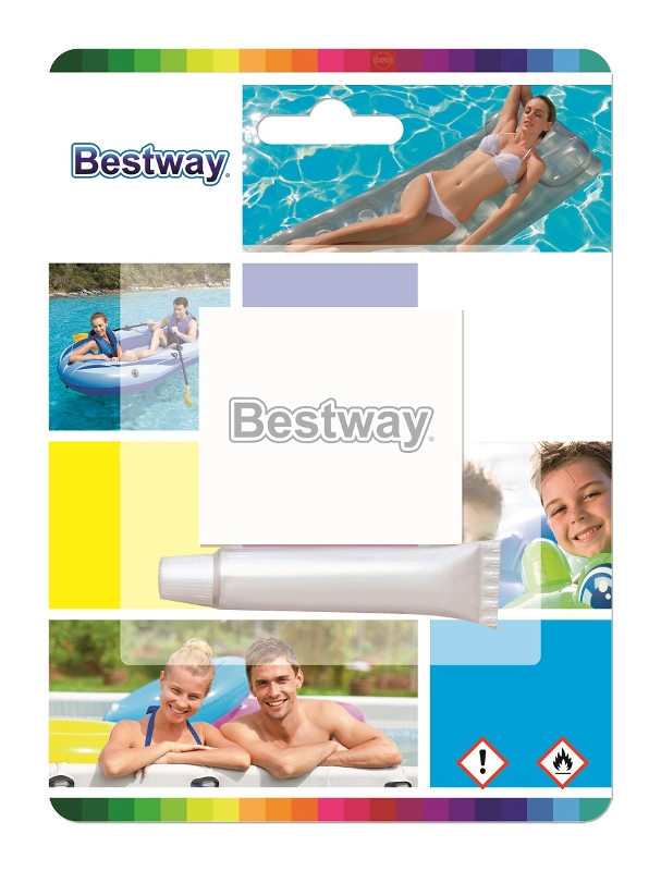 Ремкомплект для надувных бассейнов, резиновых изделий BESTWAY