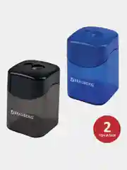 Точилка для карандашей с контейнером Brauberg Win, Комплект 2 штуки