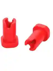 Белый временная пробка с иглой, баночка для клея, 3 штуки