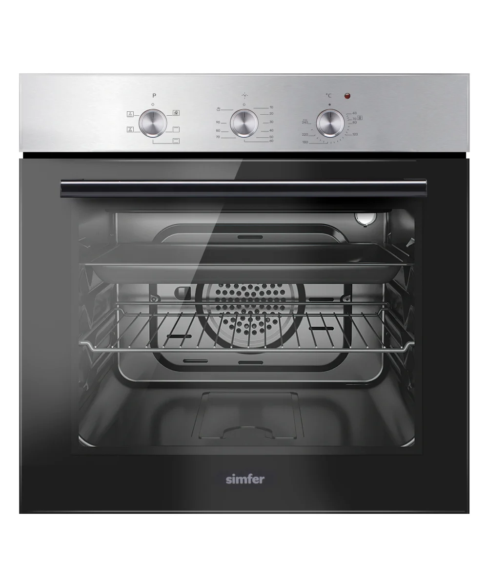 Электрический духовой шкаф Simfer B6EB16001 B6EM16001 B6EW16001, 5 режимов работы