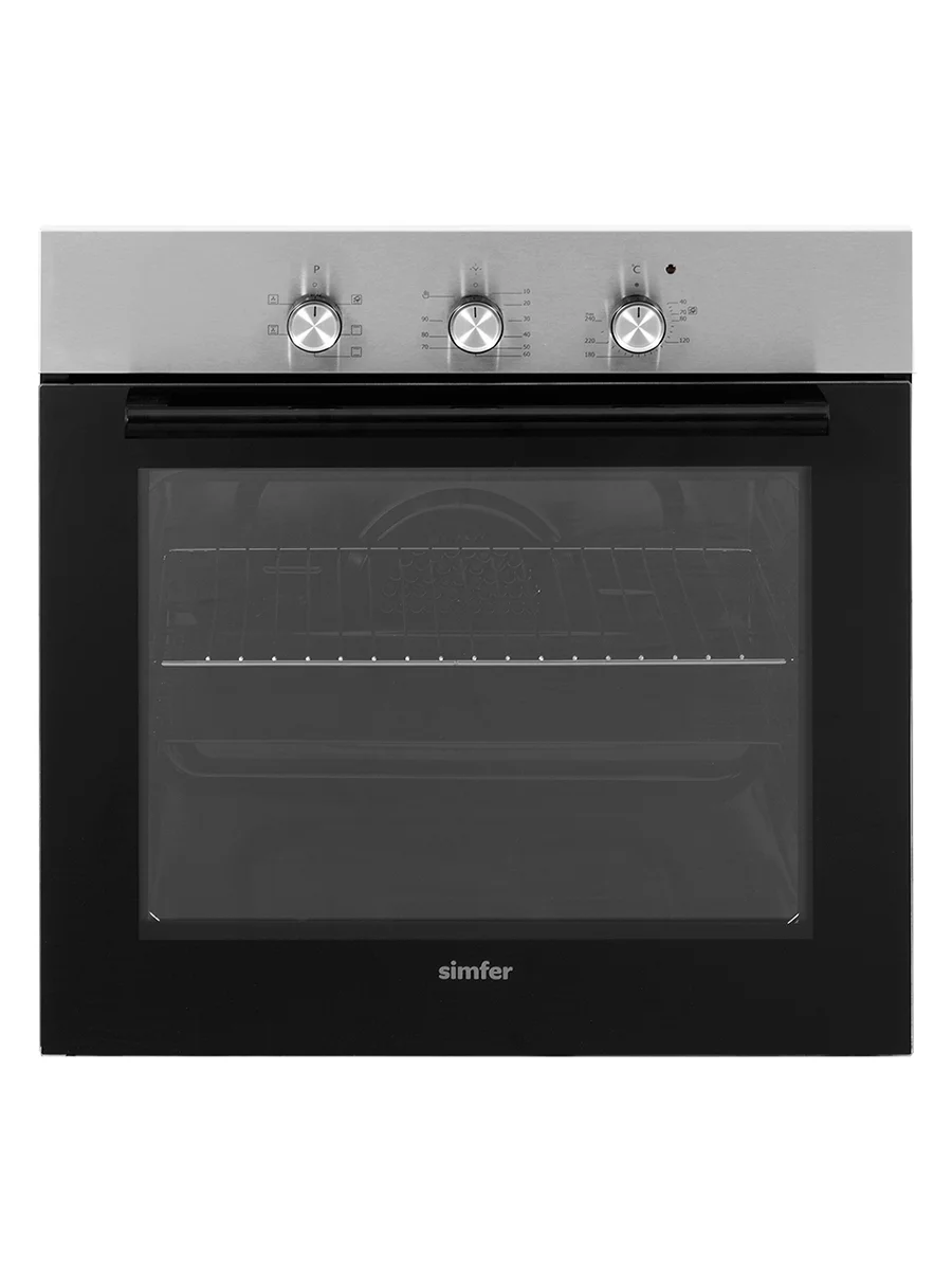Электрический духовой шкаф Simfer B6EB16001 B6EM16001 B6EW16001, 5 режимов работы