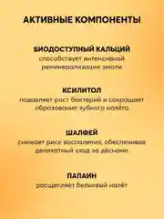Зубная паста детская PRESIDENT 12+ Fresh tropic (50 RDA), 70 г