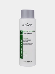Шампунь с пребиотиками ARAVIA Sensitive Skin, для чувствительной кожи головы, 420 мл