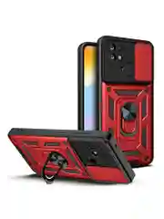 Красный чехол противоударный armors для Xiaomi Redmi 10C и Poco C40 / Редми 10С и Поко С40