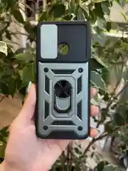 Зеленый чехол противоударный armors для Xiaomi Redmi 10C и Poco C40 / Редми 10С и Поко С40