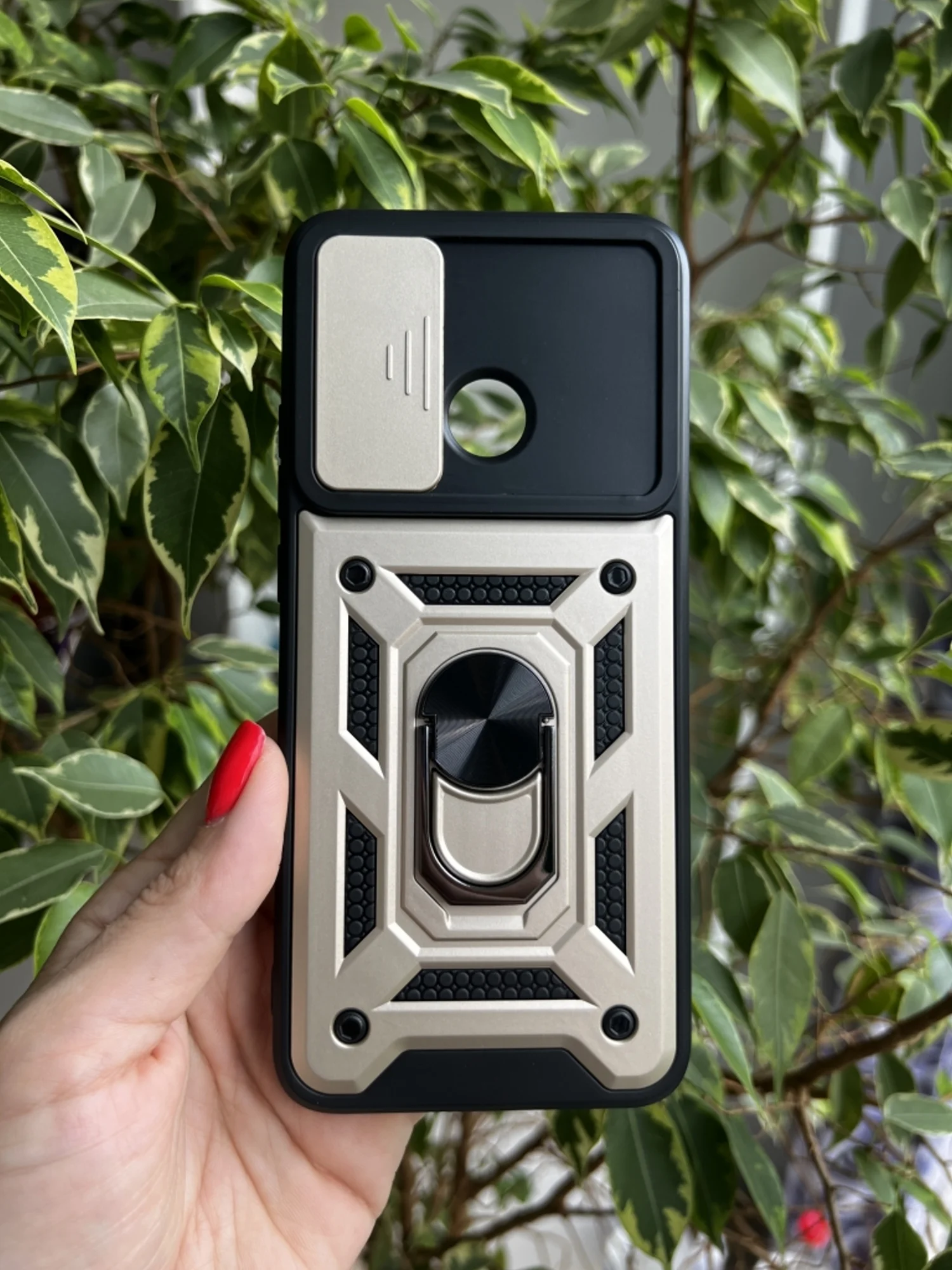 Золотой чехол противоударный armors для Xiaomi Redmi 10C и Poco C40 / Редми 10С и Поко С40