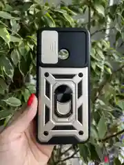 Золотой чехол противоударный armors для Xiaomi Redmi 10C и Poco C40 / Редми 10С и Поко С40