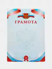 Грамота/Российская символика/Формат А4/Набор 3, 5, 10 или 20 штук