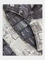 Постельное белье на резинке 2 сп /евро / семейный Бязь ivSubelIa Новости, 70x70