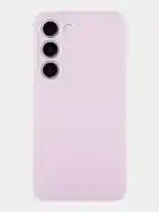 Фиолетовый чехол для Samsung Galaxy S23/ S23 FE/ S23+/ S23 Ultra BROSCORP силиконовый с защитой камер