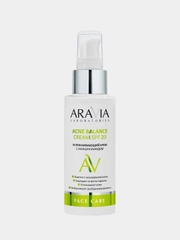 Успокаивающий крем с ниацинамидом ARAVIA Acne Balance Cream, SPF 20, 100 мл