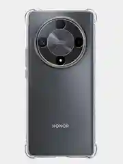 Прозрачный чехол для Honor X9b 5G/ Magic 6 Lite 5G/ X8b/ X7b силиконовый противоударный BROSCORP углы