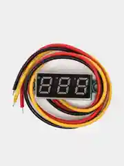 Желтый цифровой вольтметр, 0-100V, без корпуса, модуль для Arduino, автомобильный