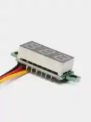 Желтый цифровой вольтметр, 0-100V, без корпуса, модуль для Arduino, автомобильный