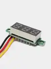 Зеленый цифровой вольтметр, 0-100V, без корпуса, модуль для Arduino, автомобильный