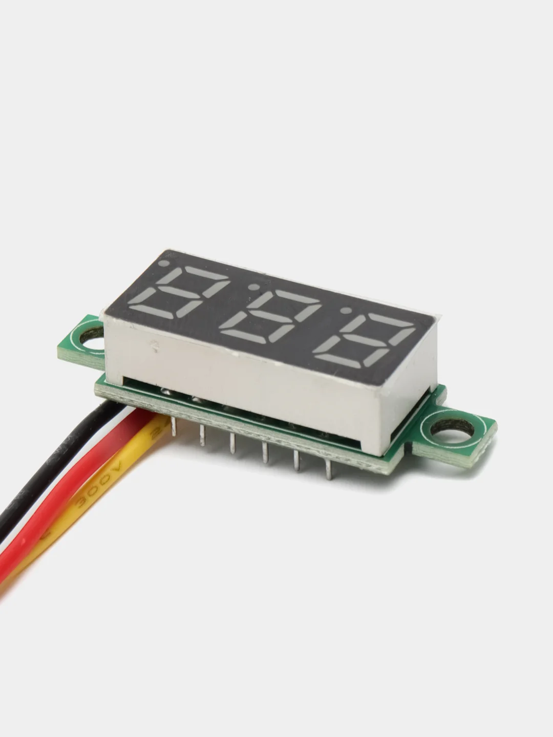 Красный цифровой вольтметр, 0-100V, без корпуса, модуль для Arduino, автомобильный