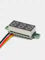 Красный цифровой вольтметр, 0-100V, без корпуса, модуль для Arduino, автомобильный