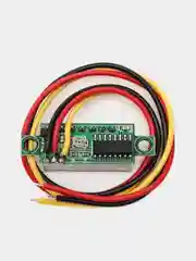 Синий цифровой вольтметр, 0-100V, без корпуса, модуль для Arduino, автомобильный