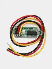 Красный цифровой вольтметр, 0-100V, без корпуса, модуль для Arduino, автомобильный