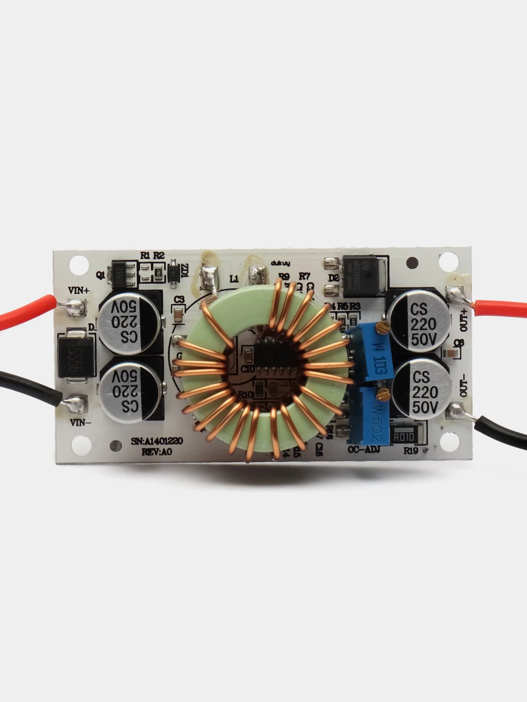 Повышающий DC-DC преобразователь, 250 Вт для arduino