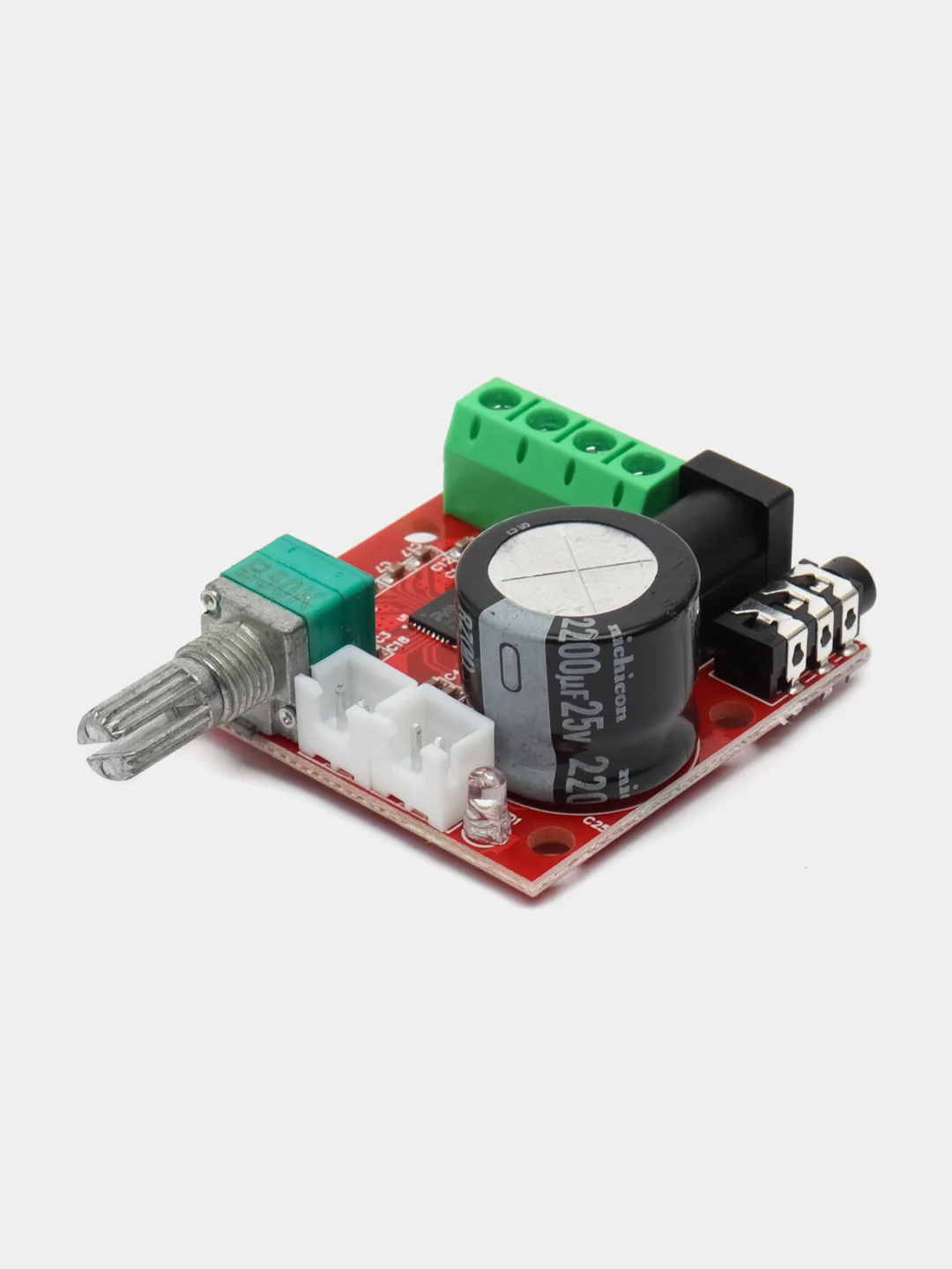 Mini Hi-Fi PAM8610 плата аудио стерео усилитель 2X15W двухканальный D Класс. J-get