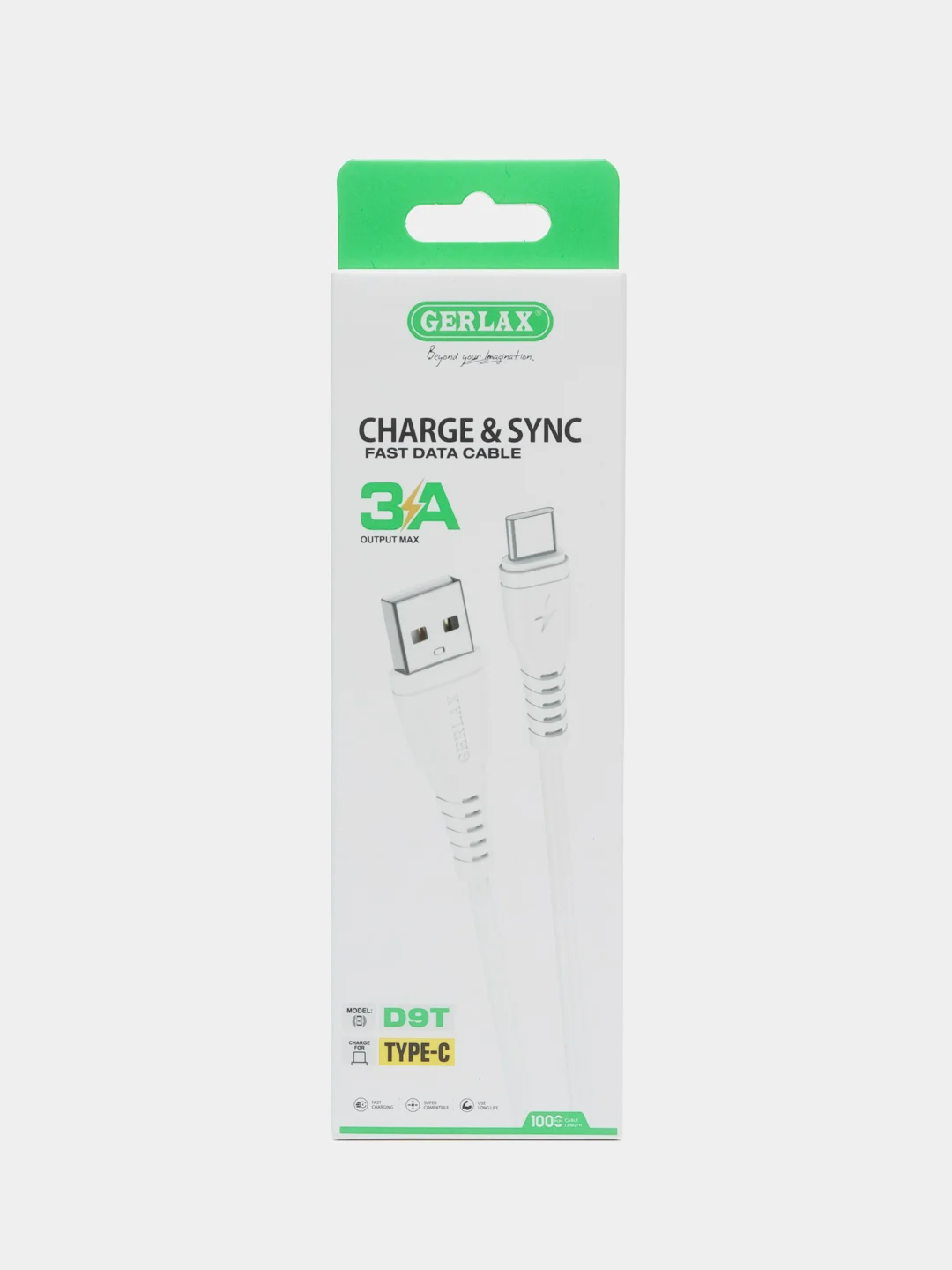 Кабель с быстрой зарядкой Type-C