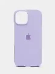 Аметистовый apple iPhone 15 Pro Max, Айфон 15 чехол Silicone обьемный с принтом для iPhone 15 Pro max