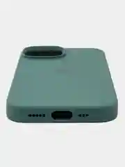 Багровый apple iPhone 15 Pro Max, Айфон 15 чехол Silicone обьемный с принтом для iPhone 15 Pro max