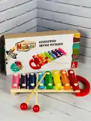 Музыкальные инструменты для малыша Ксилофон металлофон детский развивающий музыка звуки