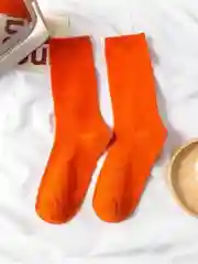 Бордовый носки унисекс, хлопок, высокие, в рубчик