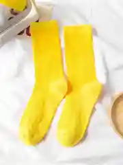 Бордовый носки унисекс, хлопок, высокие, в рубчик
