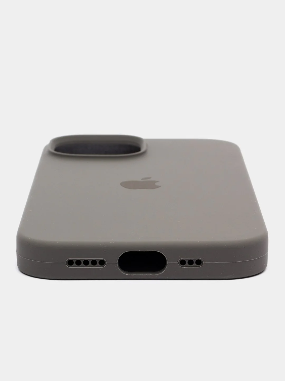 Бежевый apple iPhone 15 Pro Max, Айфон 15 чехол Silicone обьемный с принтом для iPhone 15 Pro max