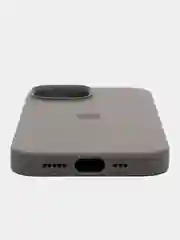 Бежевый apple iPhone 15 Pro Max, Айфон 15 чехол Silicone обьемный с принтом для iPhone 15 Pro max