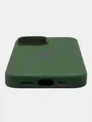 Зеленый apple iPhone 15 Pro Max, Айфон 15 чехол Silicone обьемный с принтом для iPhone 15 Pro max
