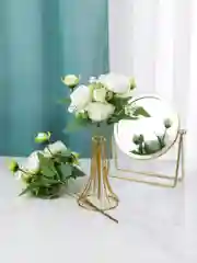 Белый искусственные цветы пионы, букет пионов