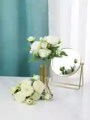 Белый искусственные цветы пионы, букет пионов