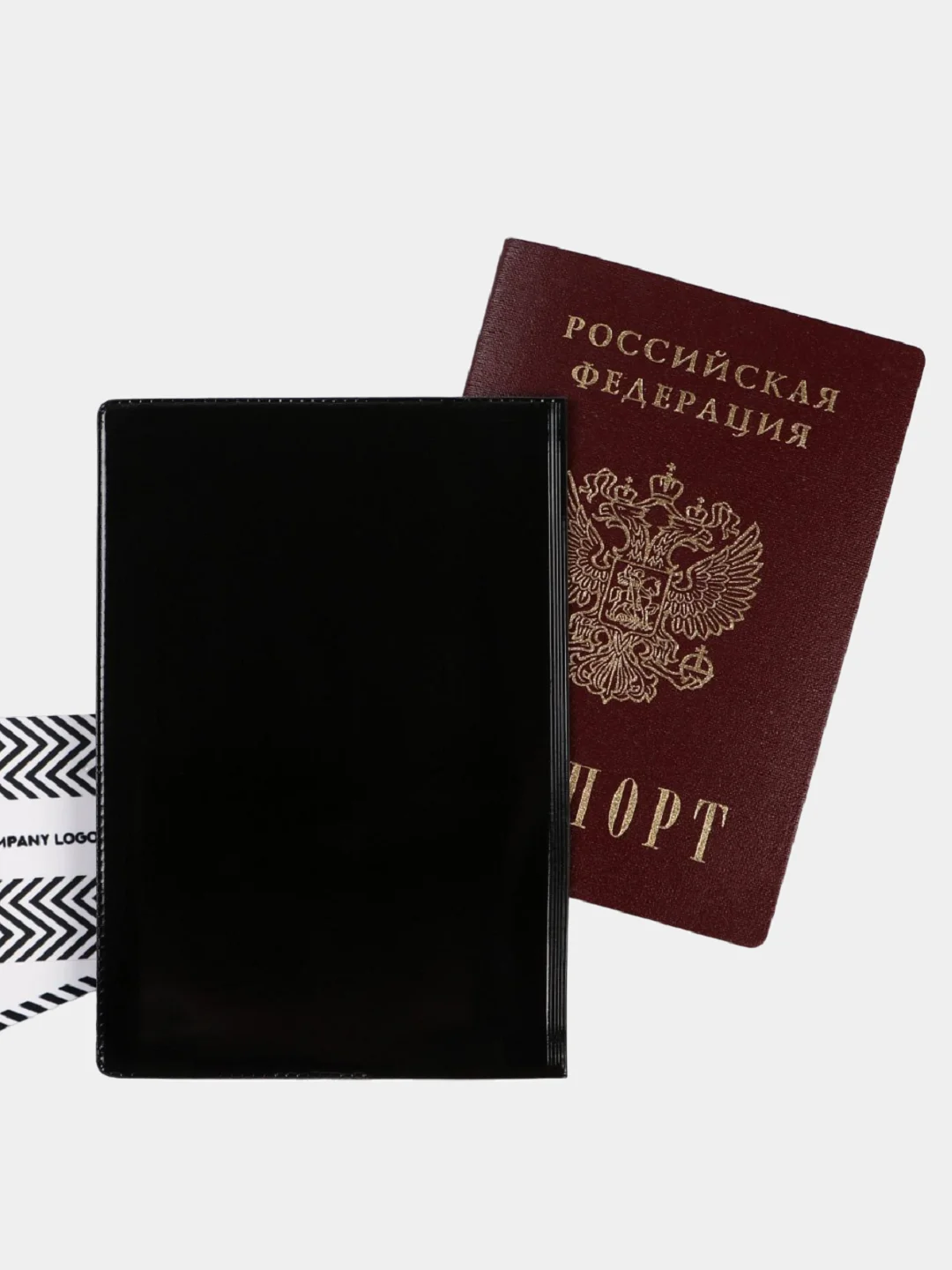 Бордовый обложка на паспорт, обложка для паспорта