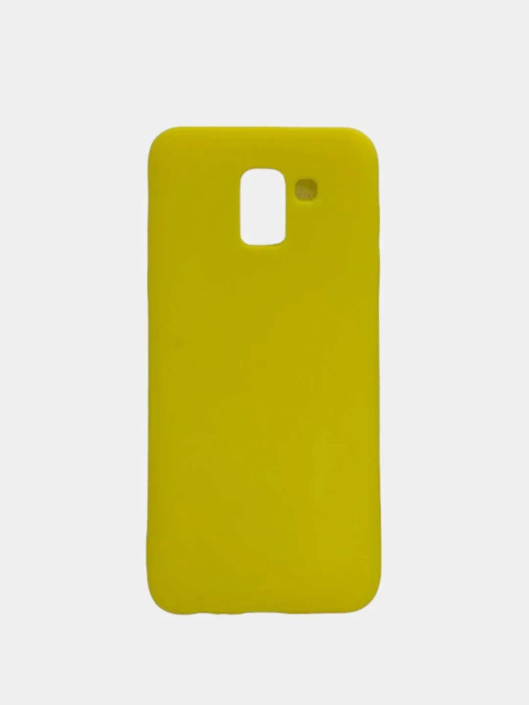 Желтый чехол для Samsung J6 2018