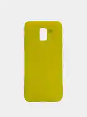 Желтый чехол для Samsung J6 2018