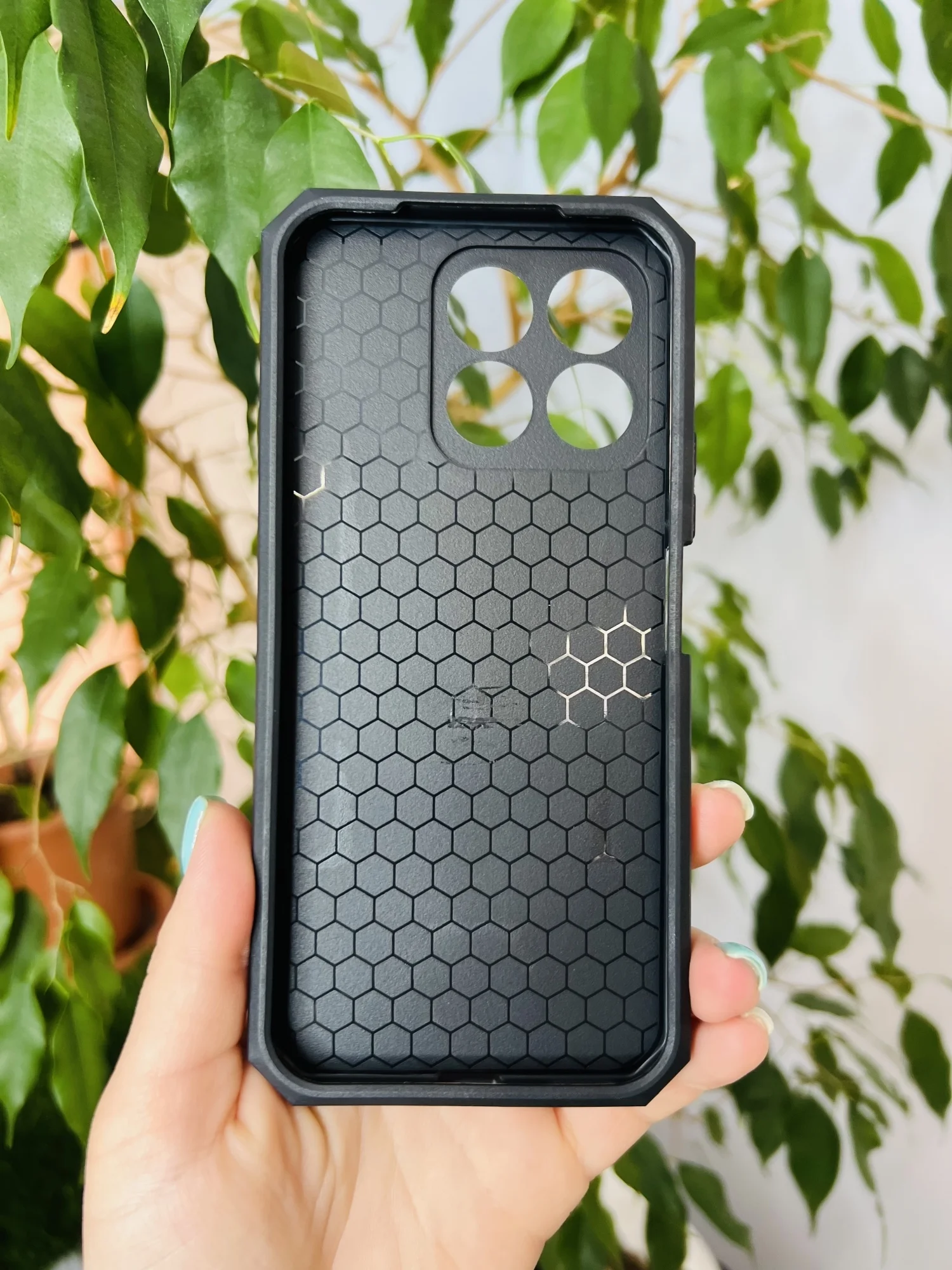 Красный чехол противоударный military для Honor X8B / Хонор Х8В