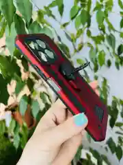 Красный чехол противоударный military для Honor X8B / Хонор Х8В