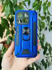 Синий чехол противоударный military для Honor X8B / Хонор Х8В