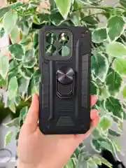 Черный чехол противоударный military для Honor X8B / Хонор Х8В