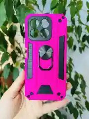 Фуксия чехол противоударный military для Honor X8B / Хонор Х8В